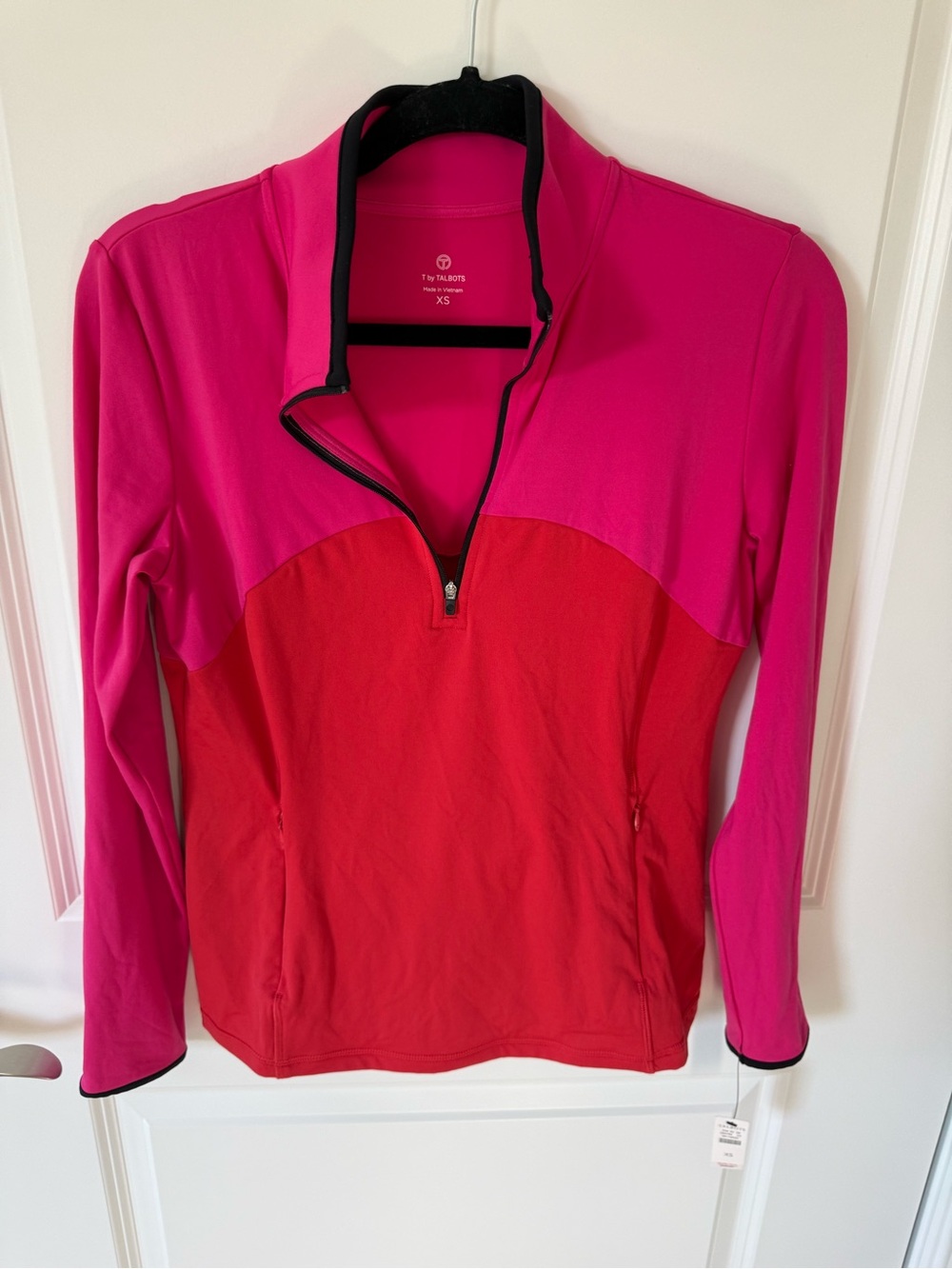 Talbots Half Zip Athletic Pullover Size XS NWT